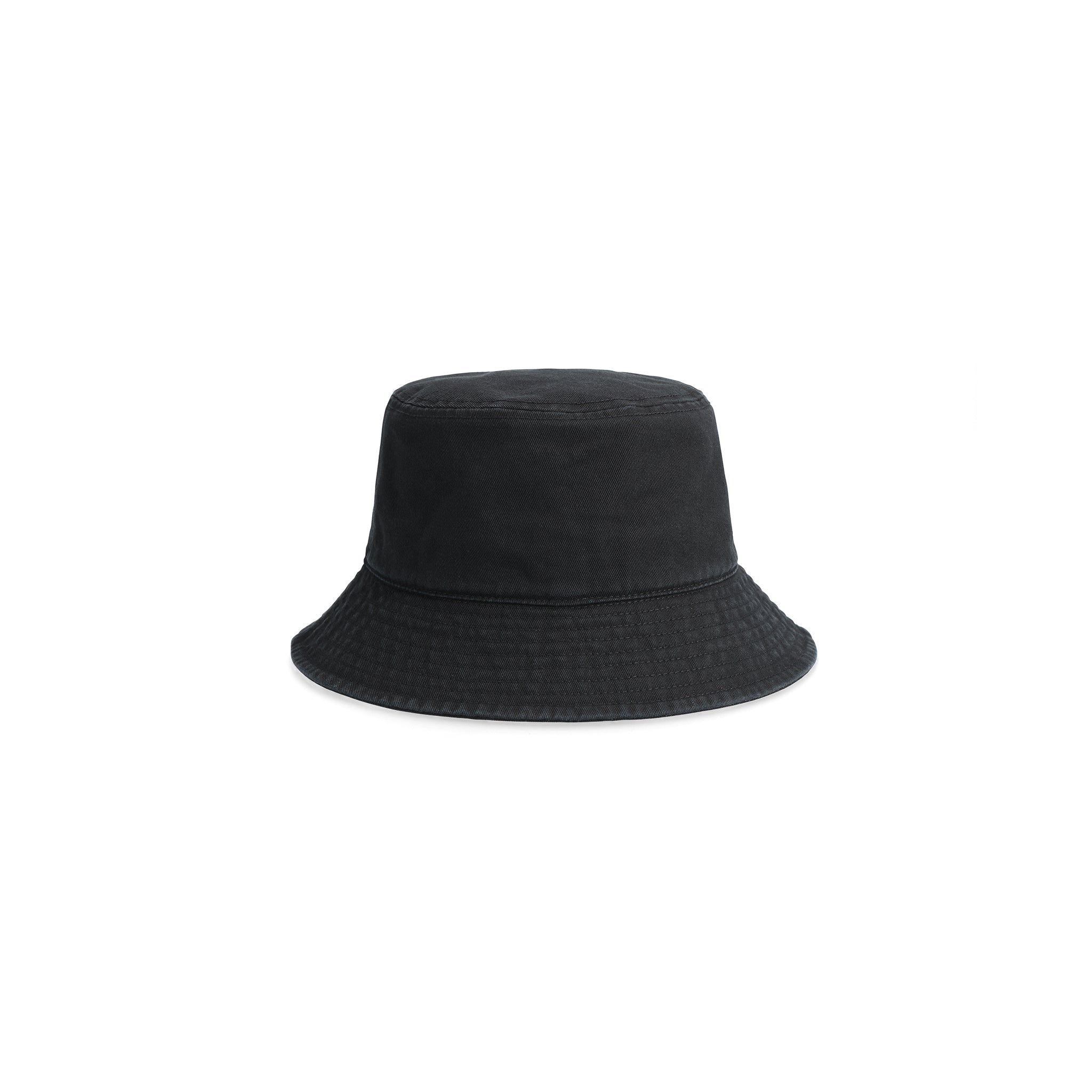 Back View of Topo Designs Dirt Bucket Hat in "Black"