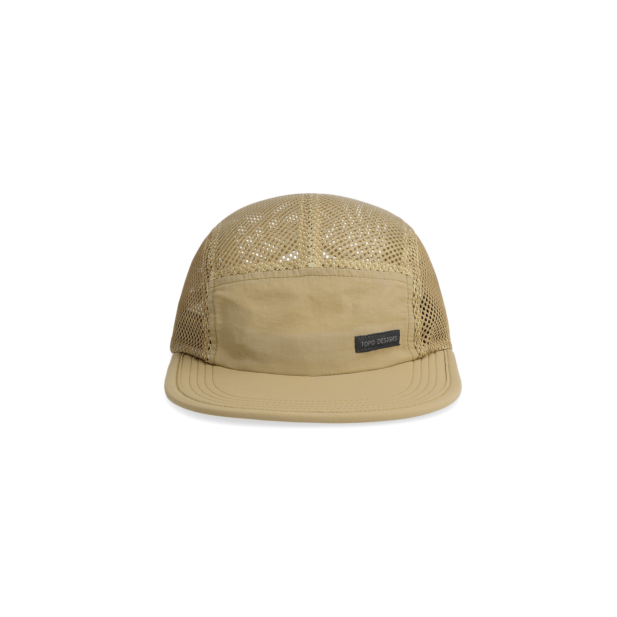 Front View of Topo Designs Global Hat in "Moss"