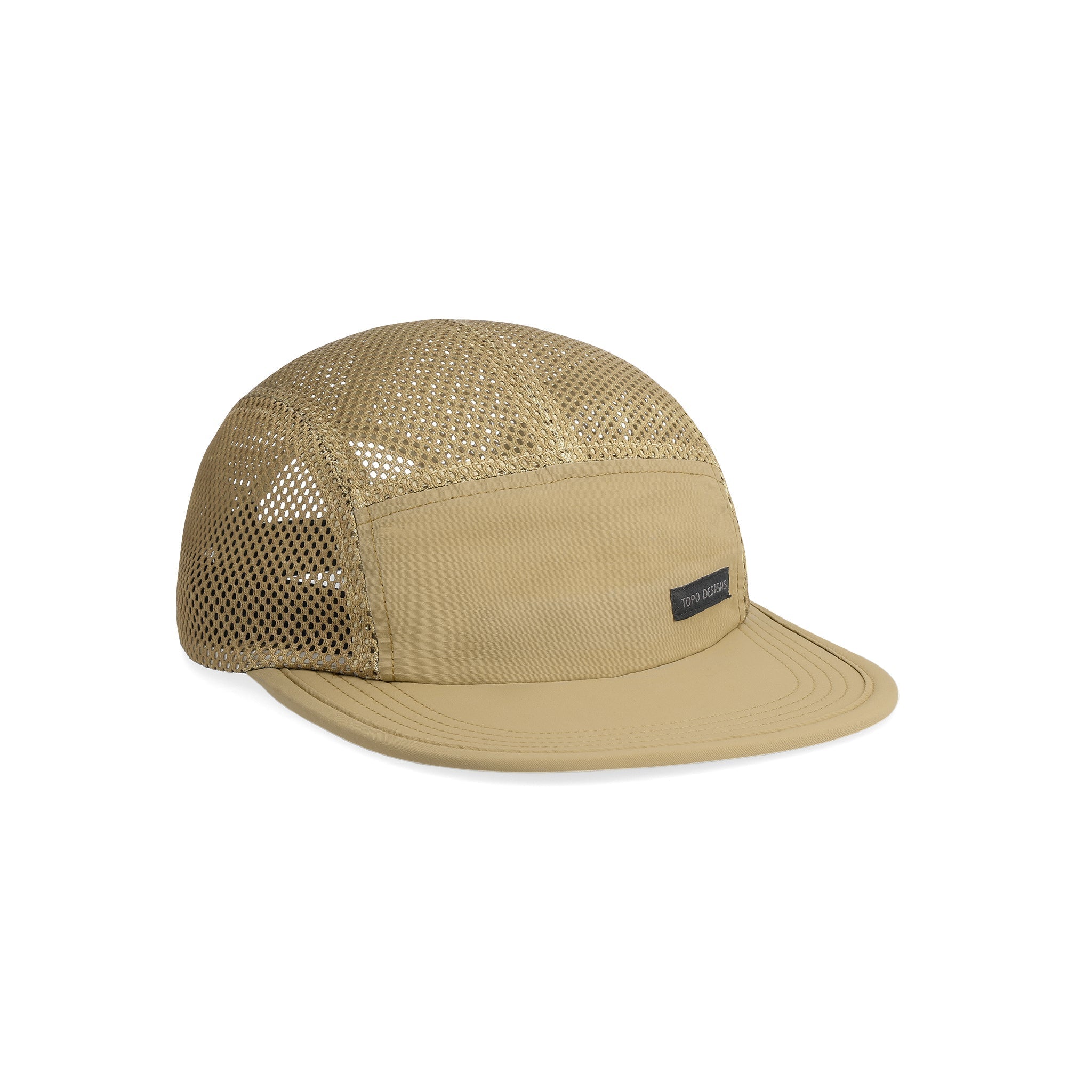 Front View of Topo Designs Global Hat in "Moss"