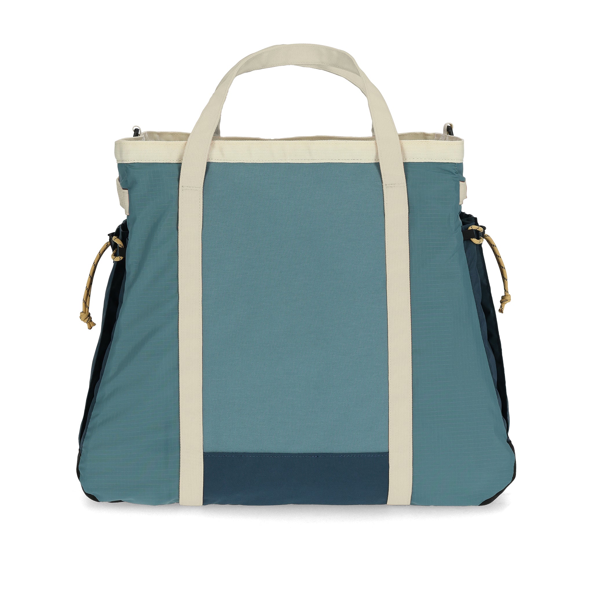 Back View of Topo Designs Mountain Pack 28L in "Geode Green / Sea Pine"