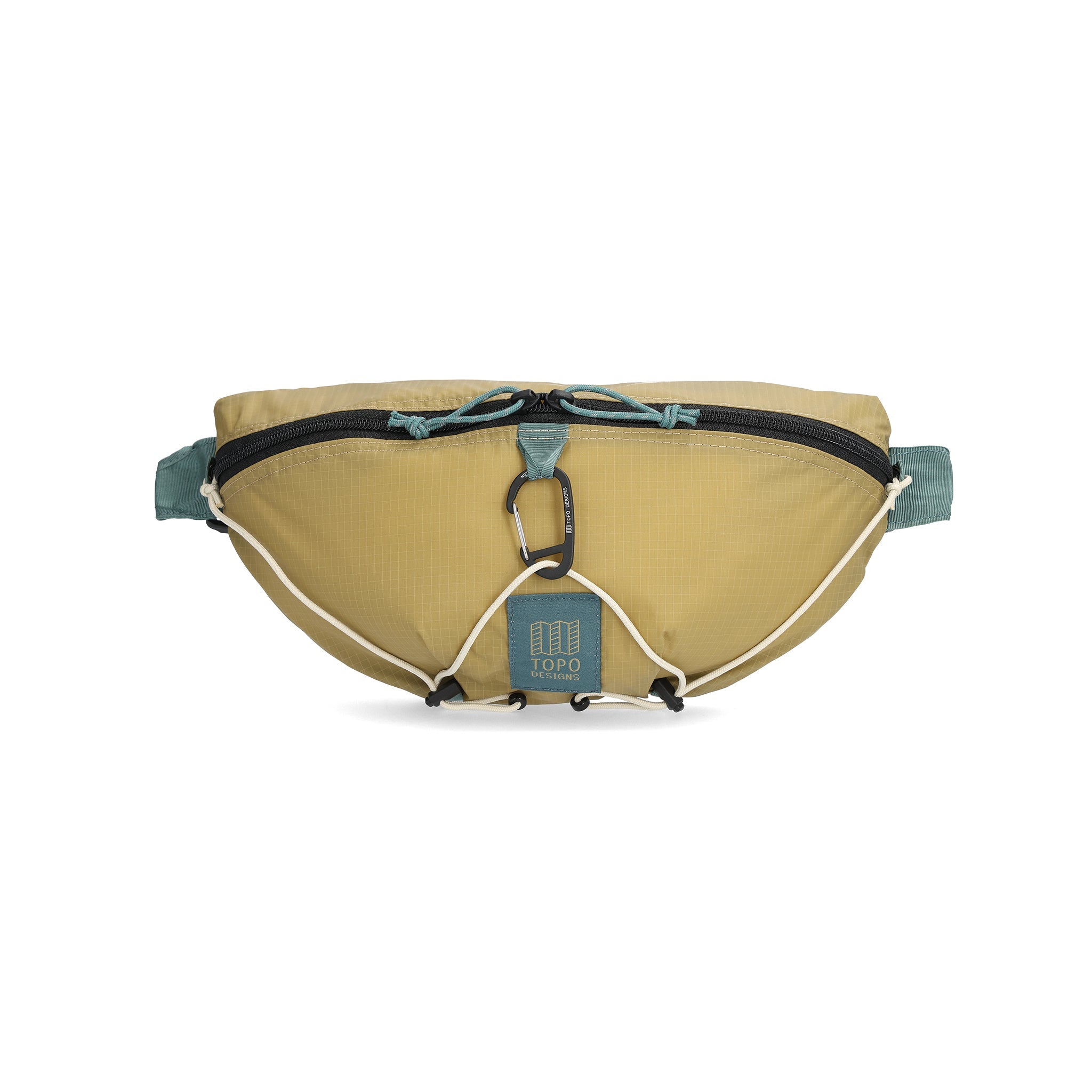 Front View of Topo Designs Topolite™ Hip Pack in "Moss"