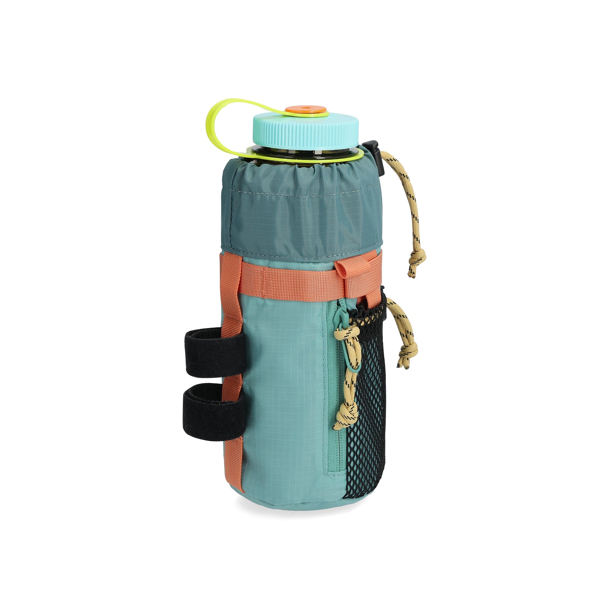Front View of Topo Designs Mountain Hydro Sling in "Geode Green"