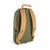 Backpack straps on Topo Designs Daypack Classic 100% recycled nylon laptop bag for work or school in olive green.
