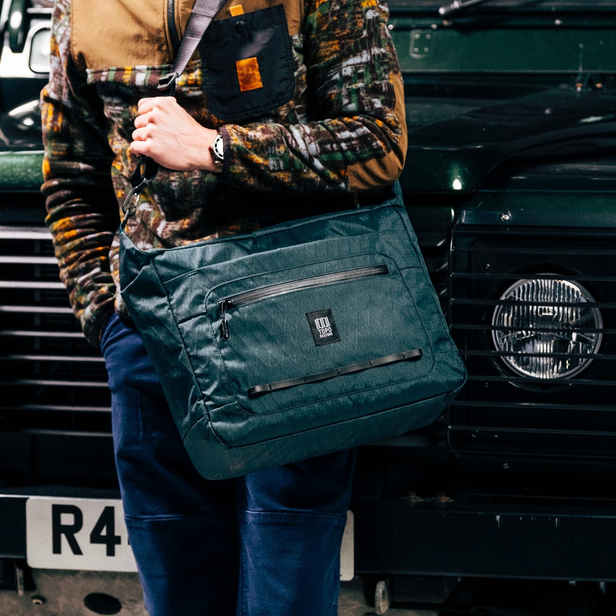 Global Pro Travel Tote 17L vue 2 Topo Designs