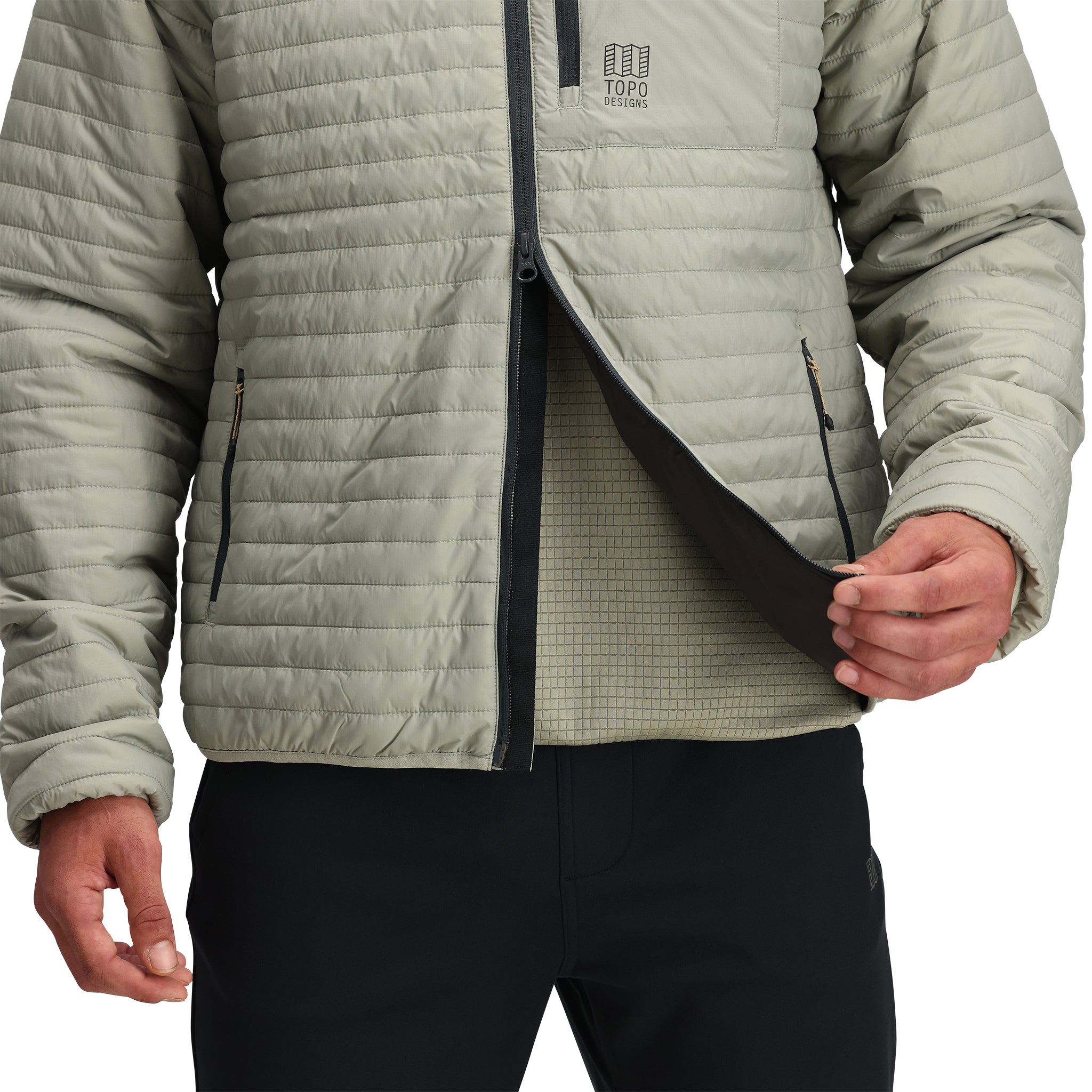 Global Puffer Hoodie - Men's - Outlet Mens/Outerwear/Insulated - Achetez chez Topo Designs - Europe