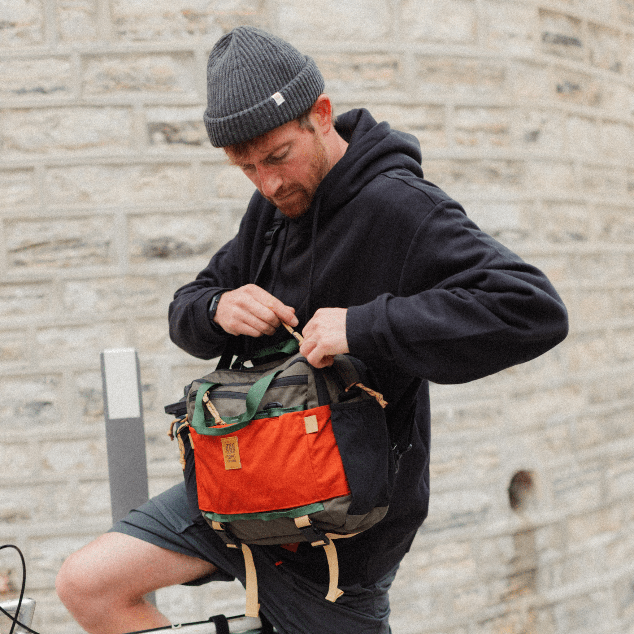 Global Wool Beanie vue 2 Topo Designs