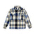 Topo Designs Men's Mountain Shirt Jacket in "Natural / Black Plaid".