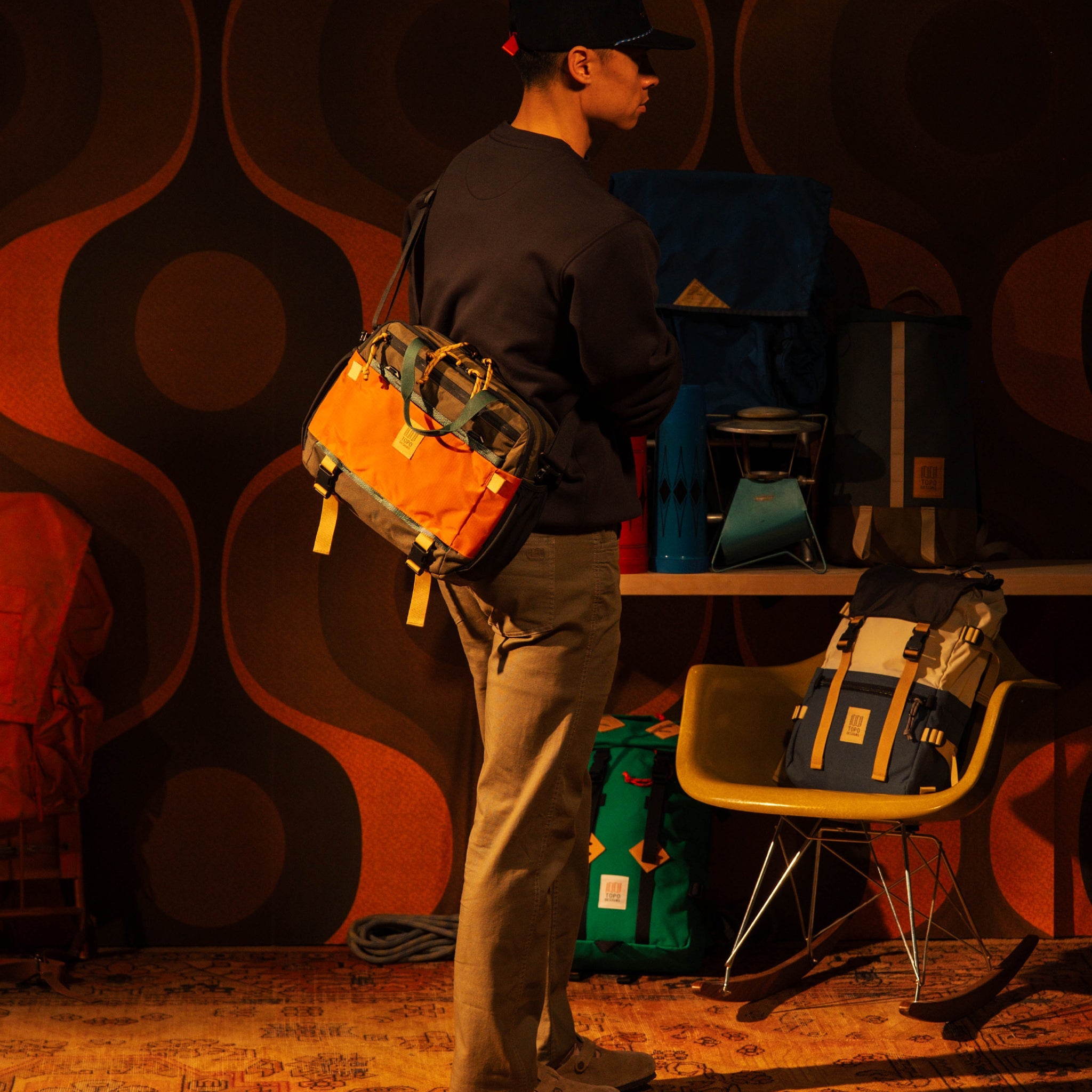 Mountain Cross Bag 17L vue 2 Topo Designs