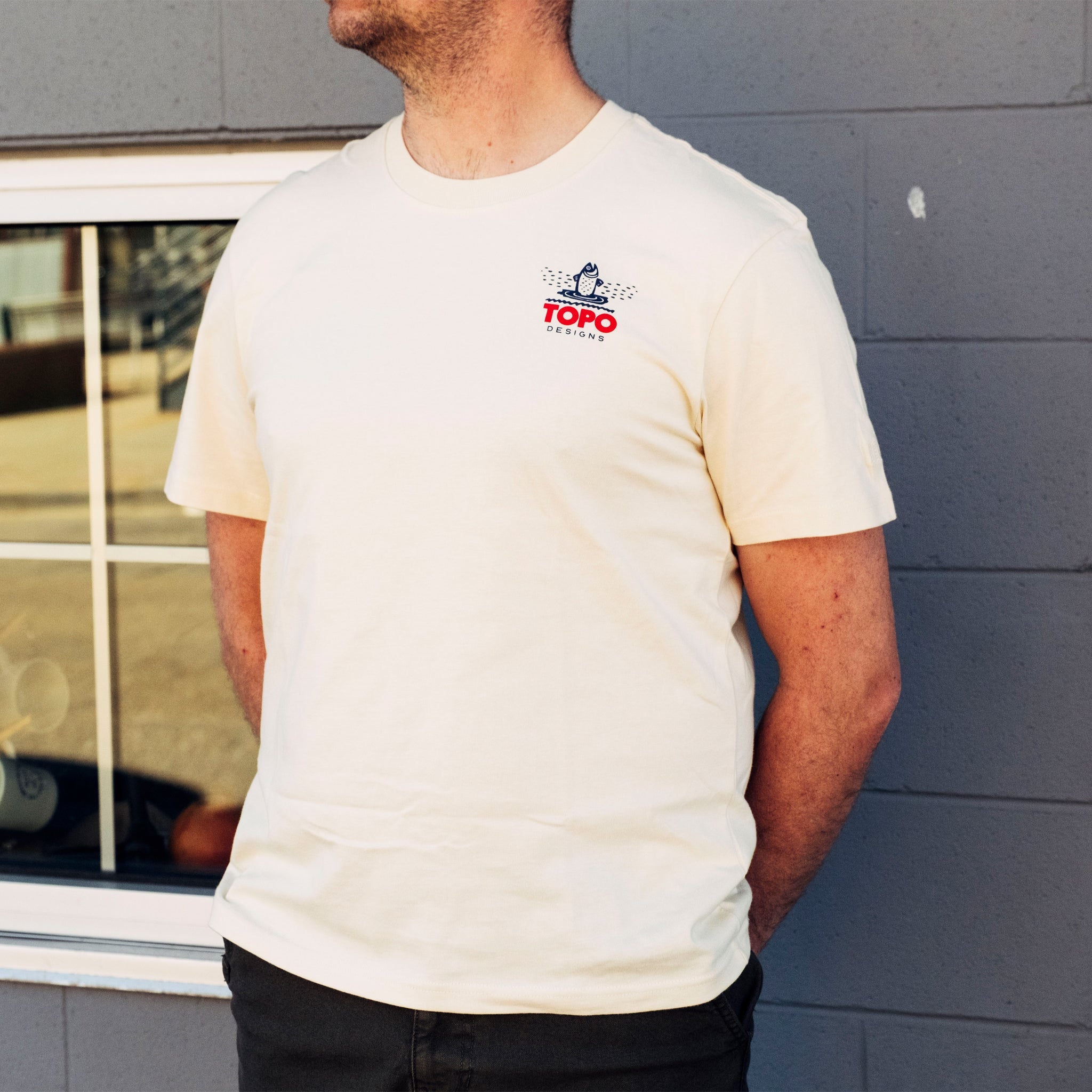 Mountain River Tee - Men's vue 4 Topo Designs