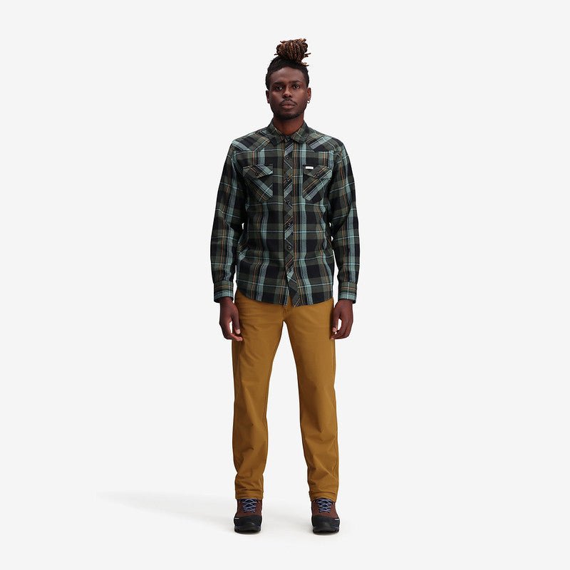 Mountain Shirt Long Sleeve - Men's Mens/Apparel/Shirts - Achetez chez Topo Designs - Europe