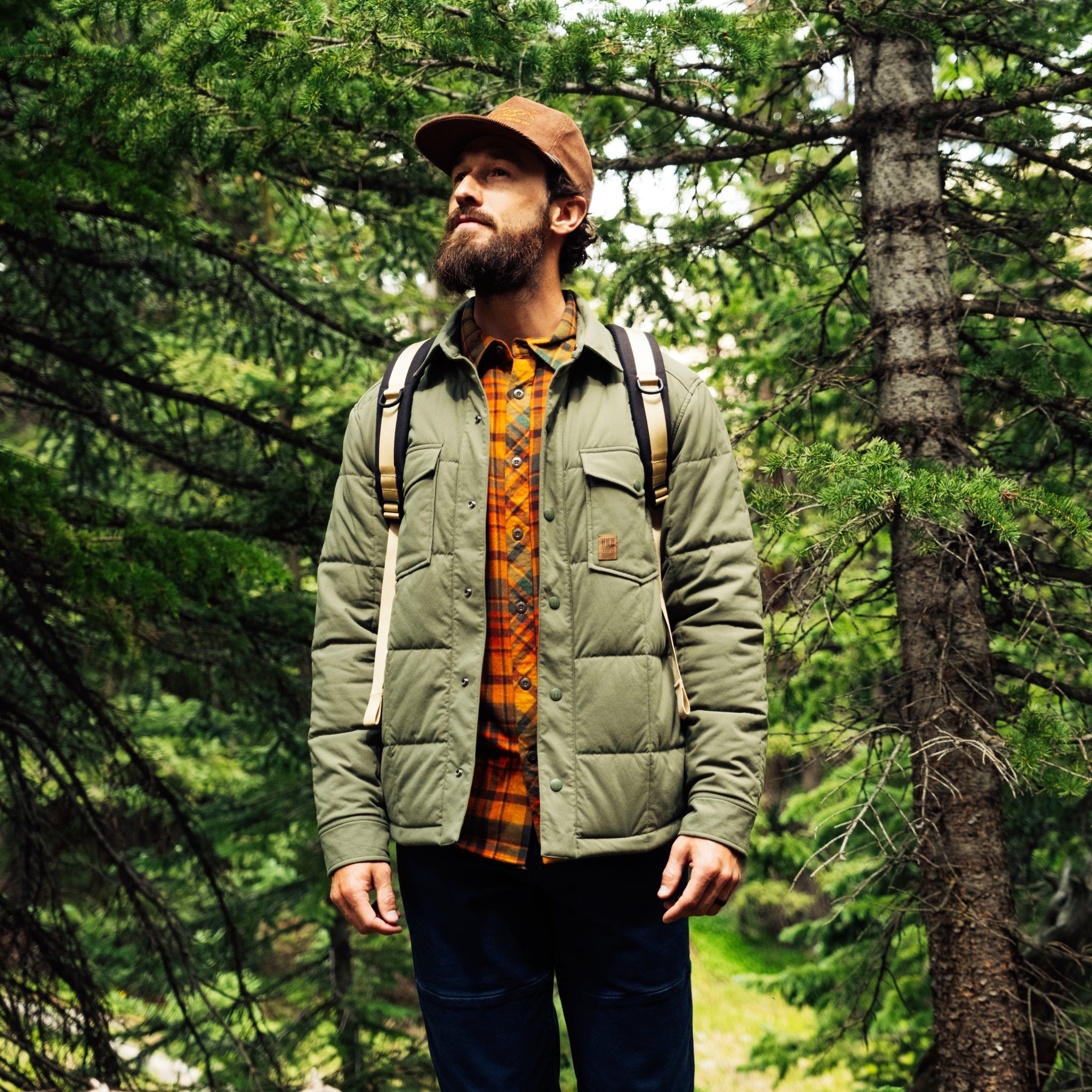 Puffer Shirt Jacket - Men's vue 2 Topo Designs