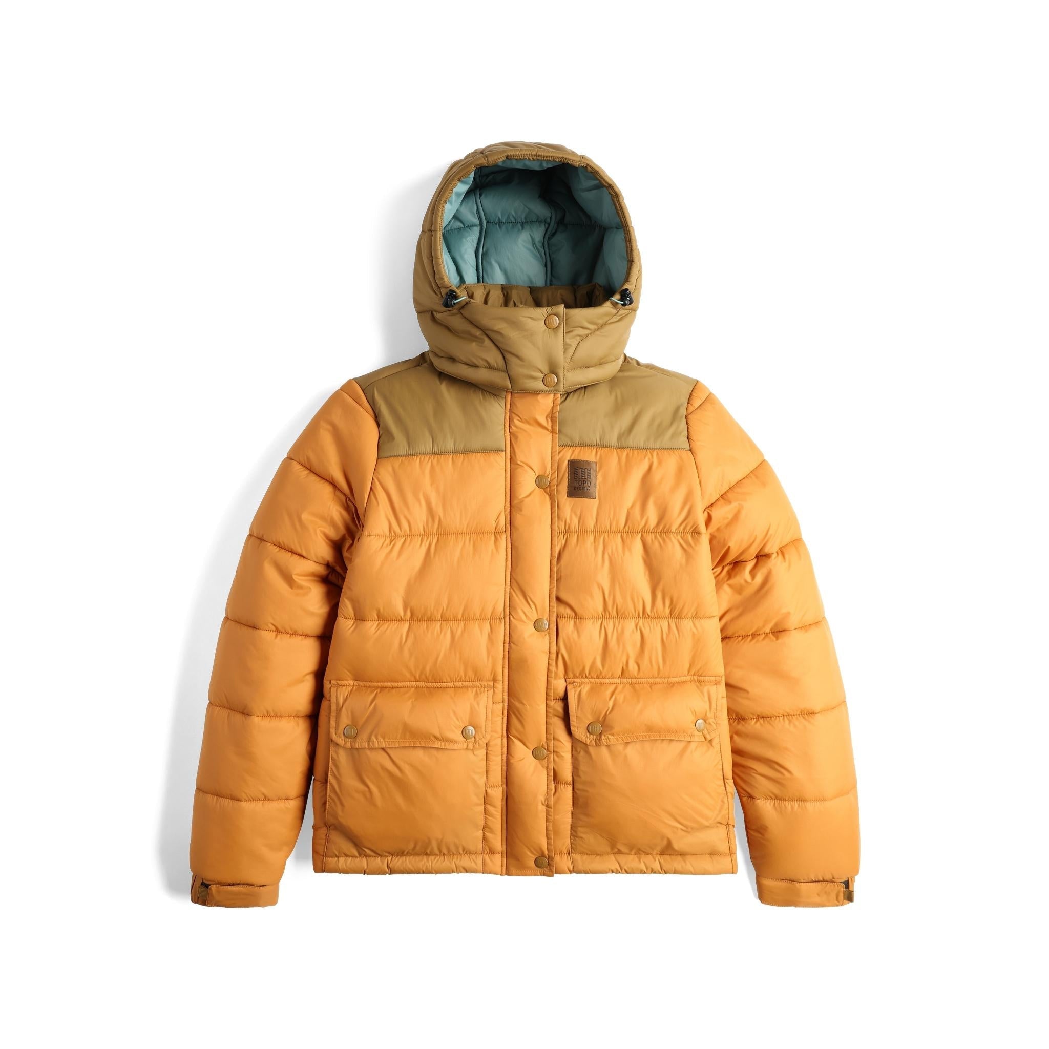 Retro Ridge Puffer Jacket Women's Warm Recycled Winter Coat