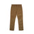 Topo Designs Men's Global Pants lightweight cotton nylon travel pants in Dark Khaki brown.