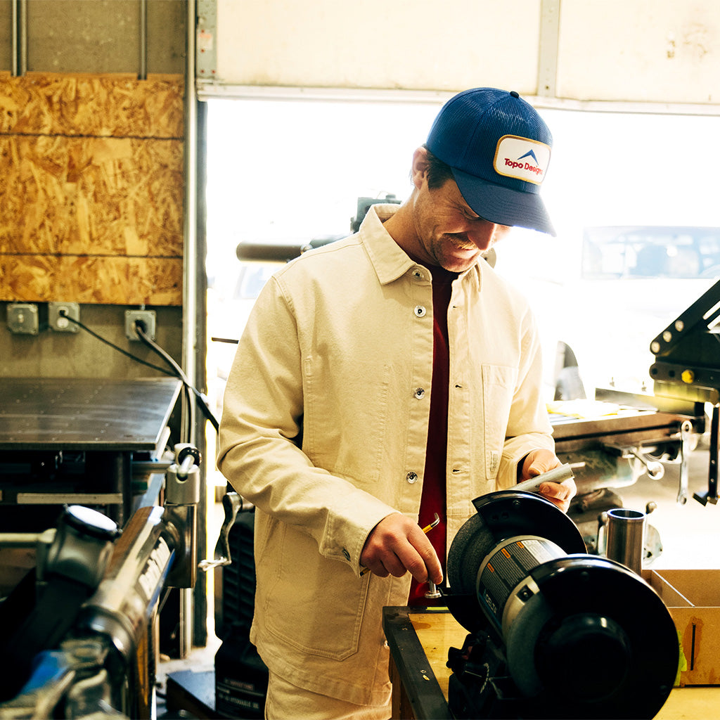 Casquette Trucker à empiècements en maille - Icône rétro