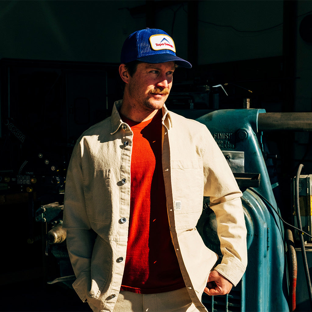 Patch Mesh Trucker – Retro-Klassiker