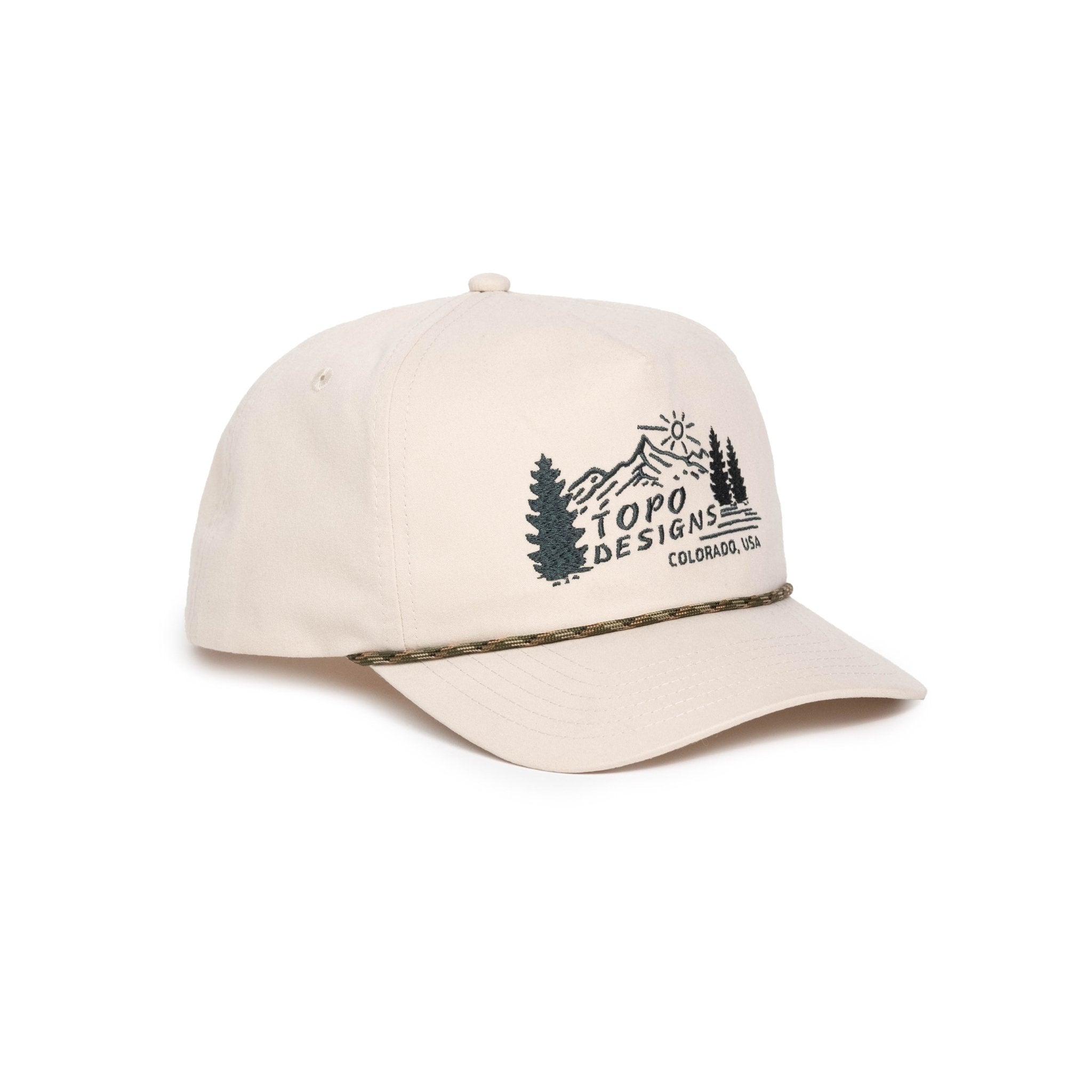 Casquette en corde sergée - Mountain Scene vue 1 Topo Designs