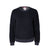 Front product shot of women's global sweater in navy