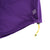 Detail shot of Topo Designs Women's Sport Skirt in Purple showing cinch cord adjustment at bottom hem.