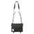 Topo Designs Mountain Accessory crossbody Shoulder Bag in "Black" lightweight recycled nylon.