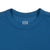 Detail product shot of the men's Tech Tee Long Sleeve in blue showing the neck hem