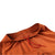 Topo Designs women's boulder pants in brick orange detail of drawstring on elastic waist.