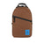 Topo Designs Light Pack laptop backpack in "Cocoa - Recycled" brown.
