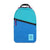 Topo Designs Light Pack laptop backpack in "Tile Blue / Blue - Recycled"