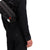 Back model shot of Topo Designs Men's Dirt Shirt long sleeve organic cotton button-up in "black"
