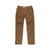  Topo Designs Men's Dirt Pants 100% organic cotton drawstring waist in "Dark Khaki" brown.
