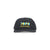 Topo Designs Nylon Ball Cap Split Topo embroidered logo hat in "black".