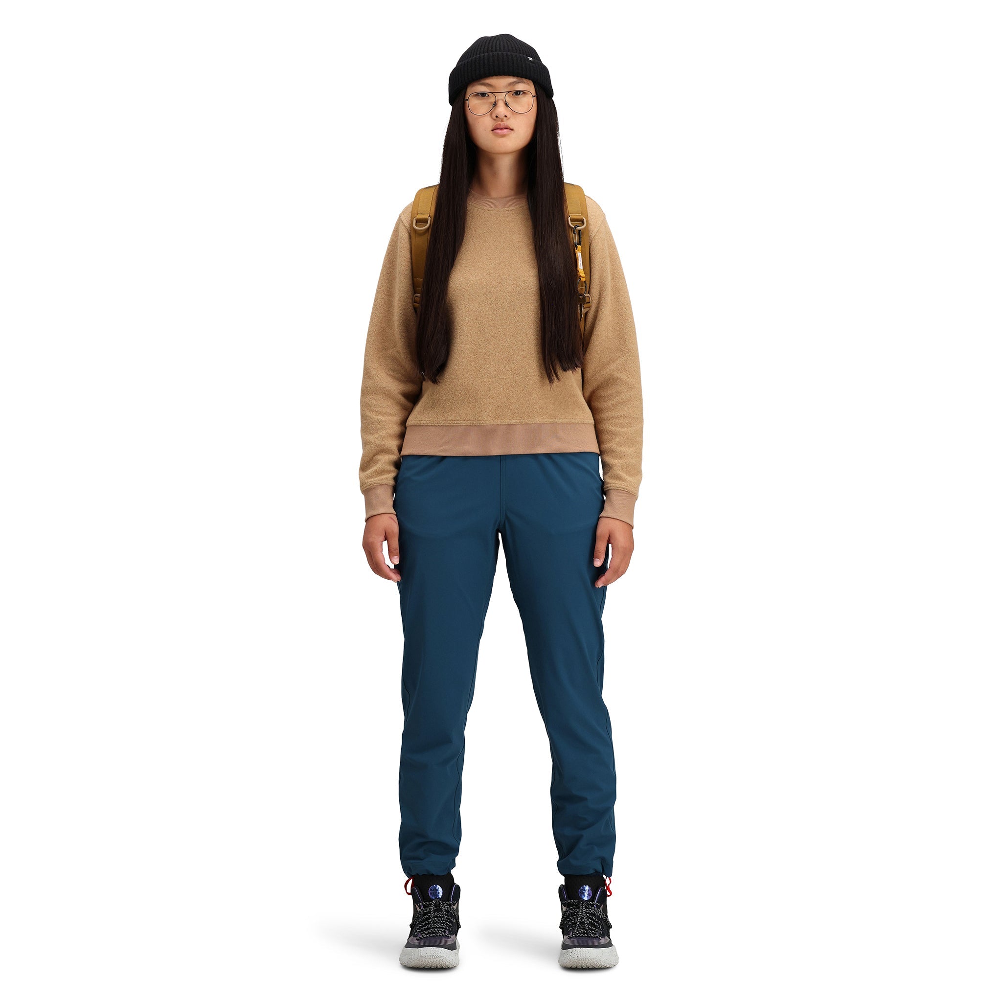 Topo Designs Women's Global Sweater - Black - Xs