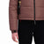 General front model shot of Topo Designs Women's Fleece Pants in "Black" showing zipper hand pockets.