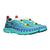 Side of Topo Designs x Keen Men's UNEEK SNK Sneaker in Royal and Turquoise blue.