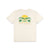 Back of Topo Designs Men's Peaks & Valleys short sleeve 100% organic cotton graphic t-shirt in "Natural" white.