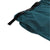 General shot of side hand pockets on Topo Designs Men's River Shorts Lightweight quick dry swim trunks in pond blue.