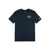 Topo Designs Men's Type-O 100% organic cotton graphic t-shirt in navy blue.