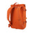Backpack straps on Topo Designs Rover Pack in Clay orange canvas.