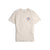 Front view of Topo Designs Men's Small Diamond Tee 100% organic cotton short sleeve graphic logo t-shirt in "natural" white.