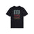 Back View of Topo Designs Men's Small Original Logo Tee 100% organic cotton short sleeve graphic logo t-shirt in "black".