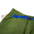 General Detail Shot of Topo Designs Women's River Shorts in Olive green showing phone in side seam hand pockets.