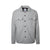 Topo Designs Men's recycled sustainable Wool Shirt in "Gray".