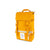 3/4 front product shot of Topo Designs Rover Pack Mini in Mustard yellow canvas.