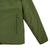 General detail shot of Topo Designs Men's Sherpa Jacket in Olive green showing DWR sleeve and hand pocket.