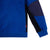 Detail shot of Topo Designs Men's Global 1/4 Sweater in Blue showing sleeve cuff.