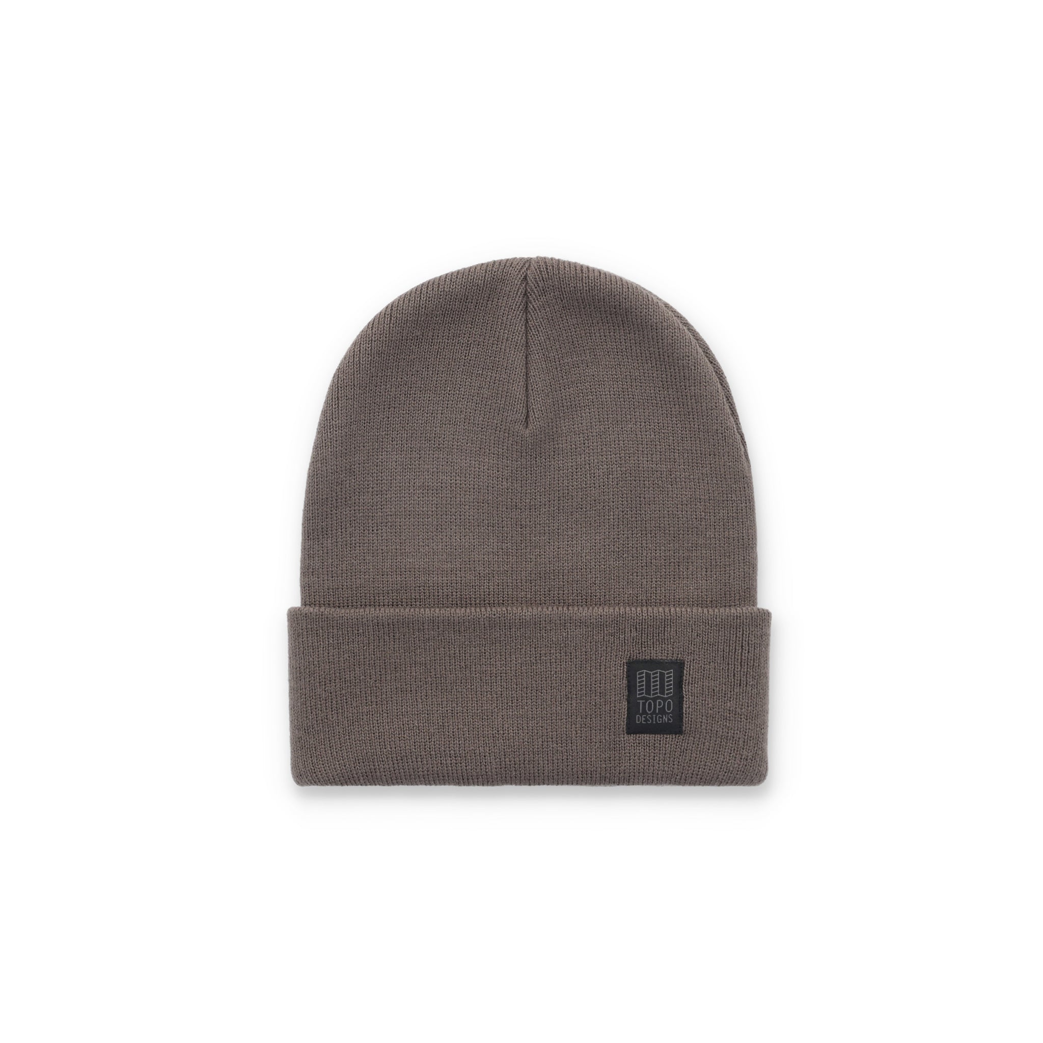 Topo Designs Work Cap Mütze mit Bündchen in "Charcoal" grau