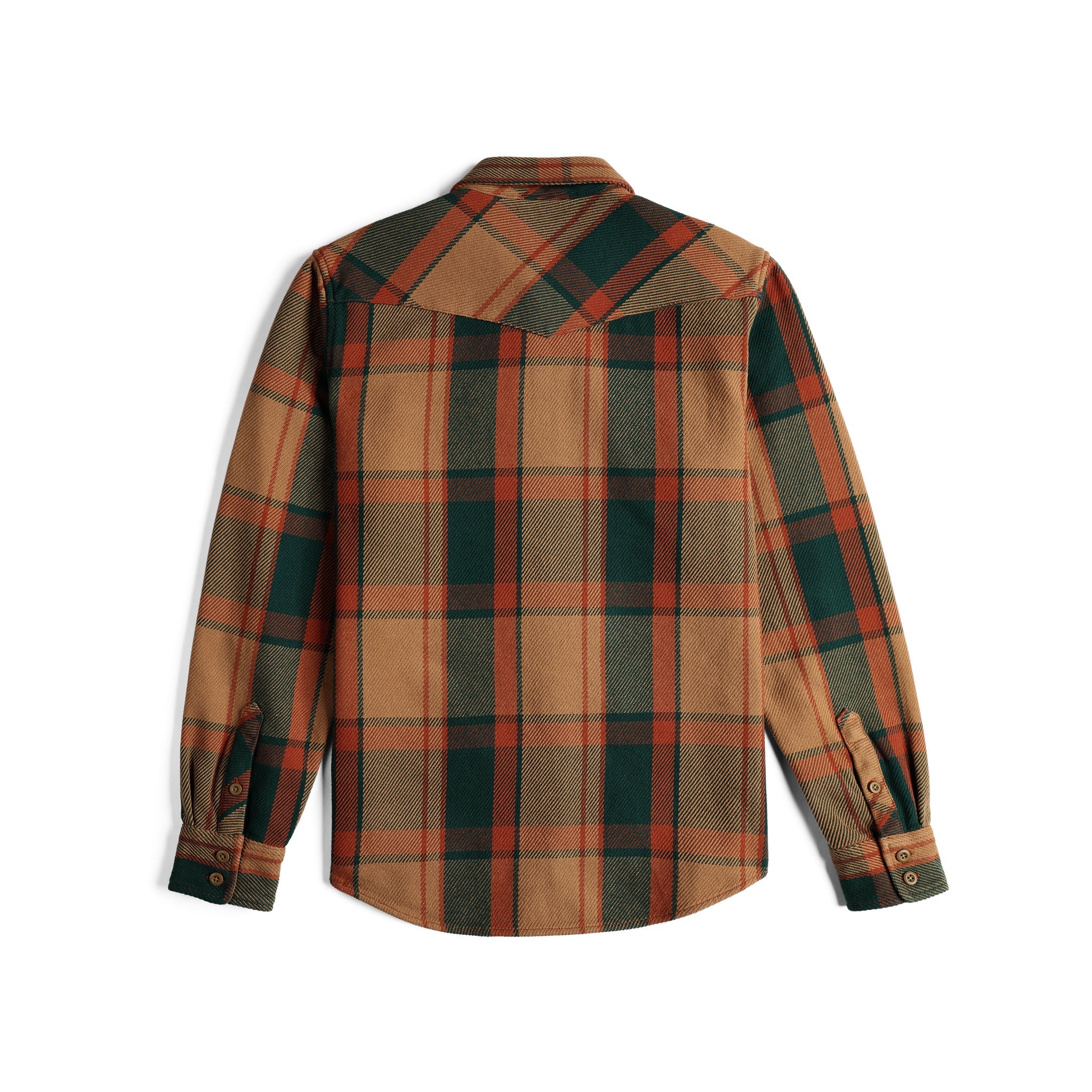 Mountain Shirt Heavyweight in "Khaki Multi Plaid"