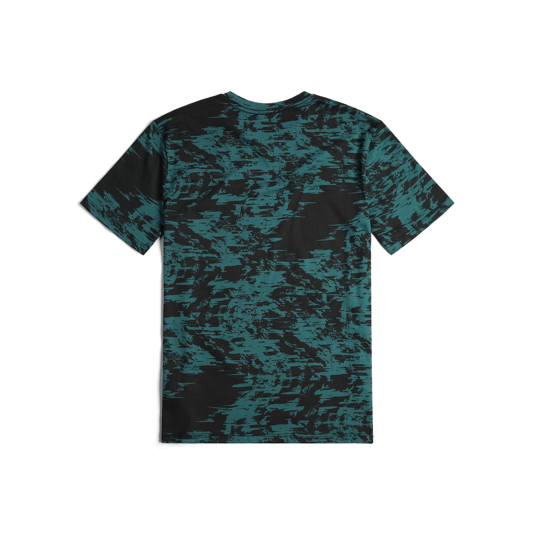 Herren Splintered Tee in "Forest Multi"