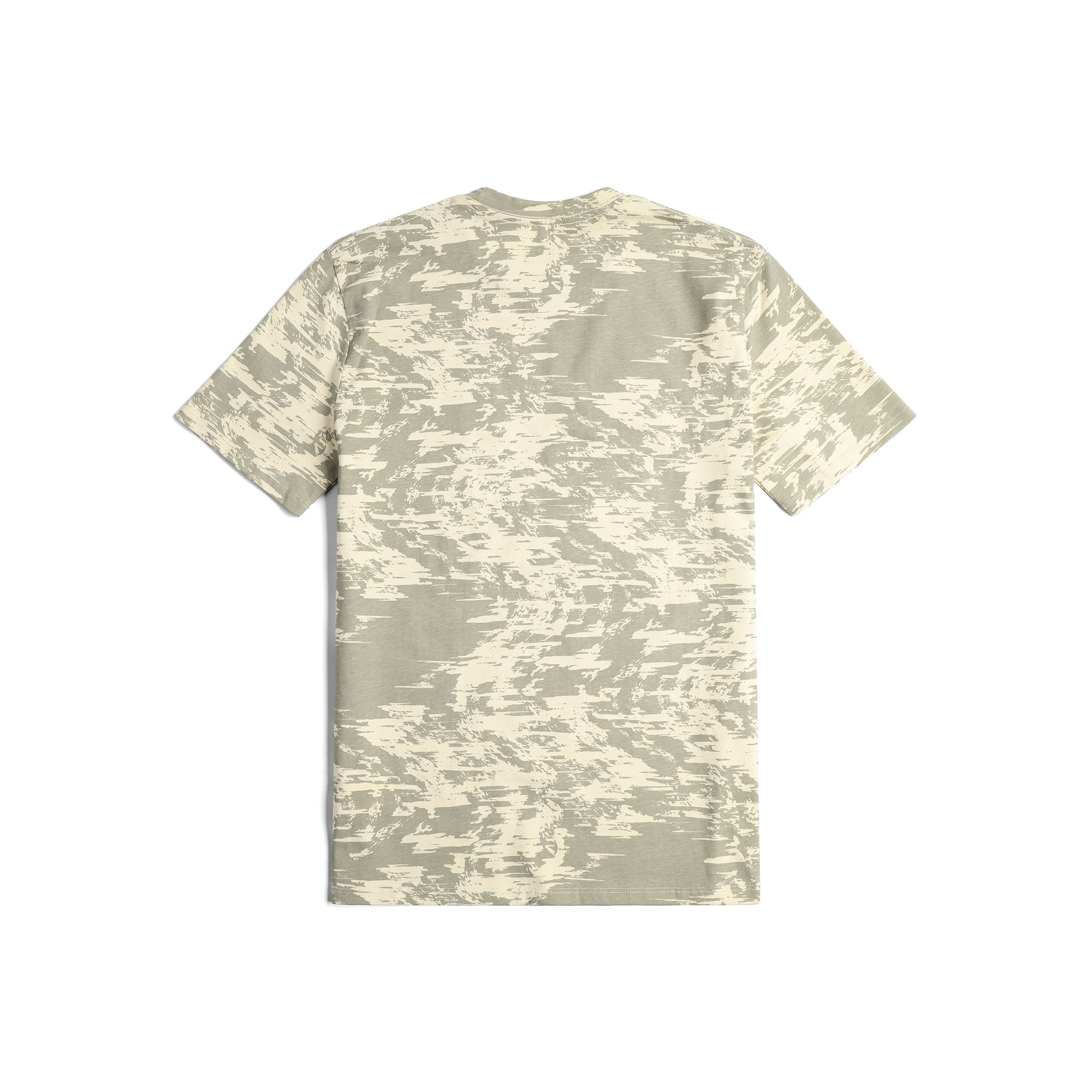 Herren Splintered Tee in "Sand Multi"