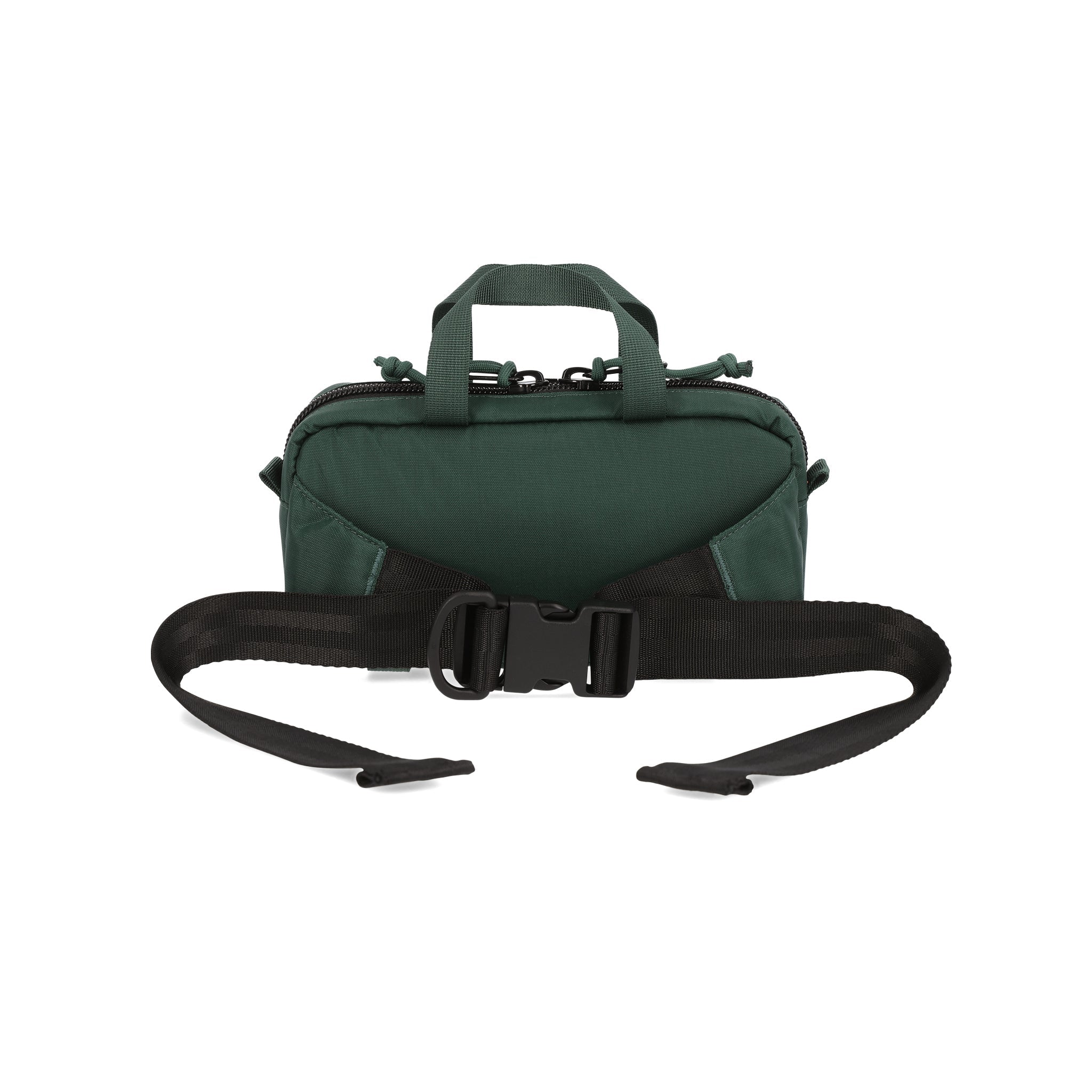 Topo Designs Mini Quick Pack Crossbody Gürteltasche aus recyceltem Nylon "Forest".