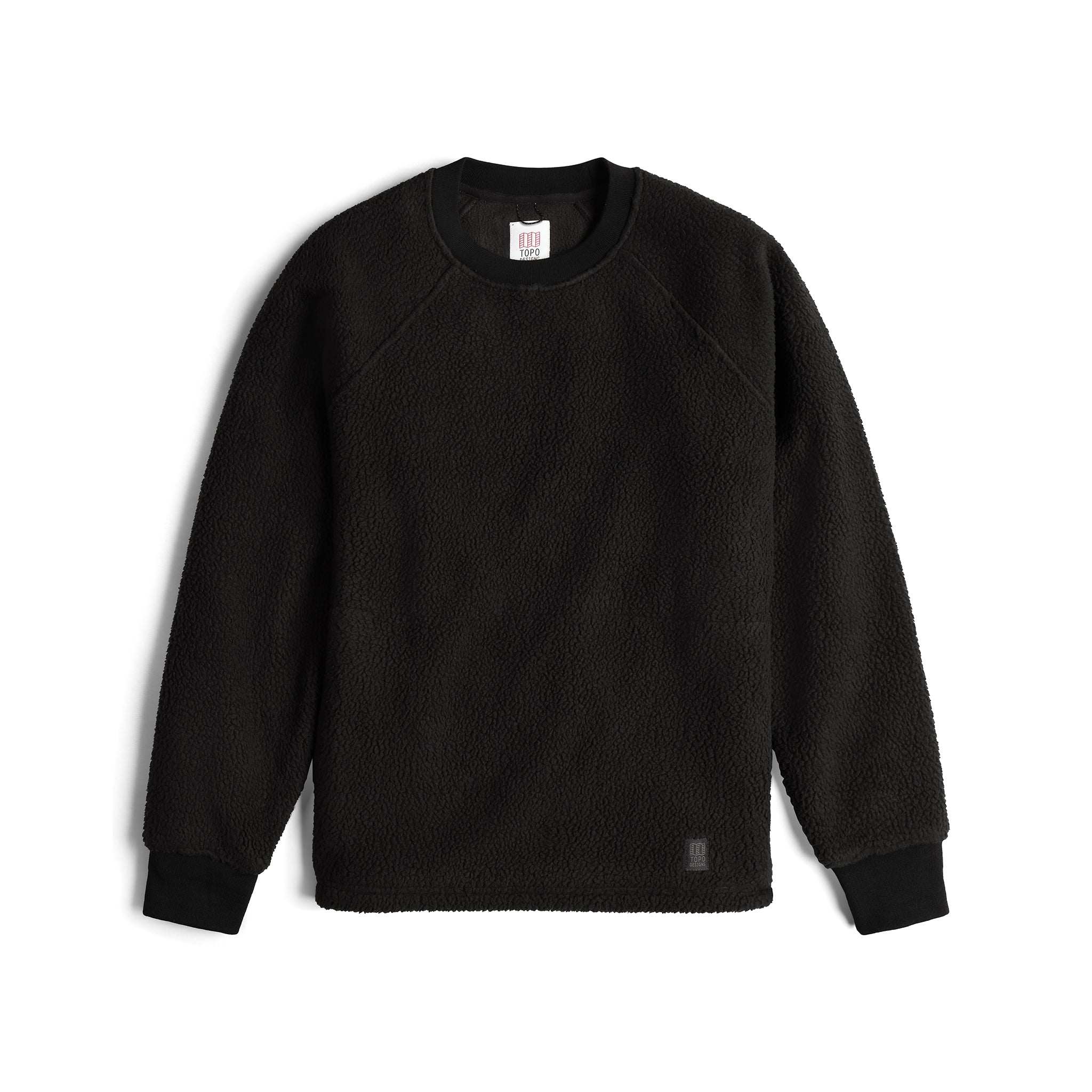 Mountain Fleece Crewneck in "Schwarz"